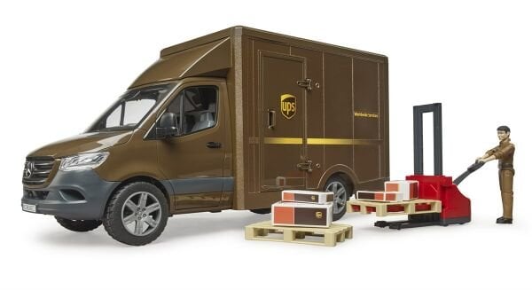 Bruder Mercedes Benz Ups Kargo Aracı, Transpalet