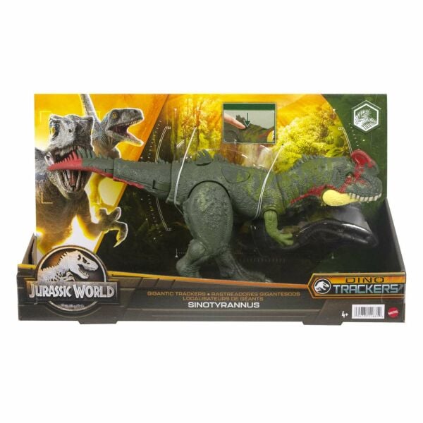 Mattel Jurasic World İz Sürücü Dinozor Figür HLP23 HLP23-Yeşil
