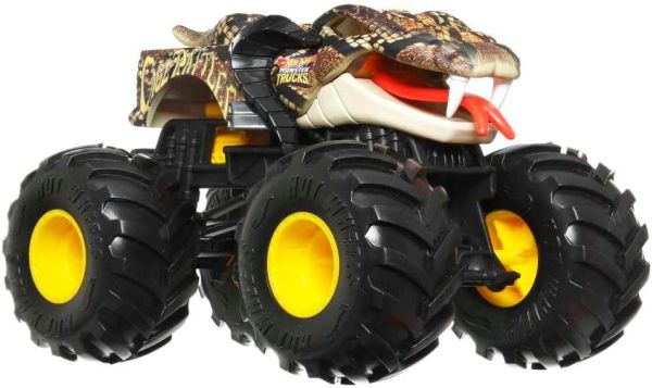Mattel HotWheels Monster Trucks 1:24 Arabalar FYJ8 Cage Rattler