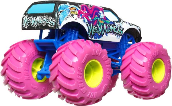 Mattel HotWheels Monster Trucks 1:24 Arabalar FYJ8 Mermadness