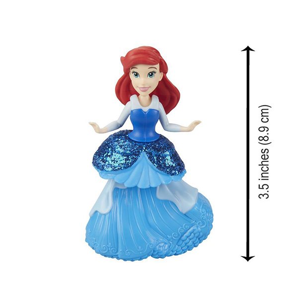 Disney Prenses Klipsli Mini Figür - Ariel