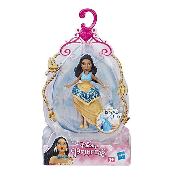Disney Prenses Klipsli Mini Figür - Pocahontas