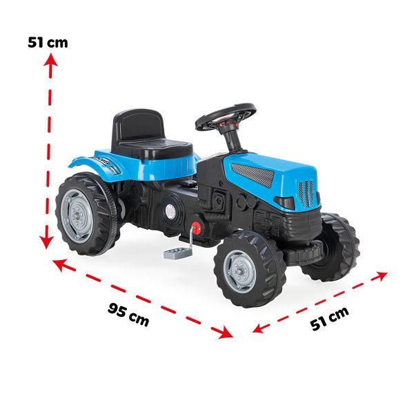 Power Pedallı Traktör
