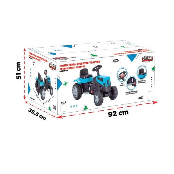 Power Pedallı Traktör