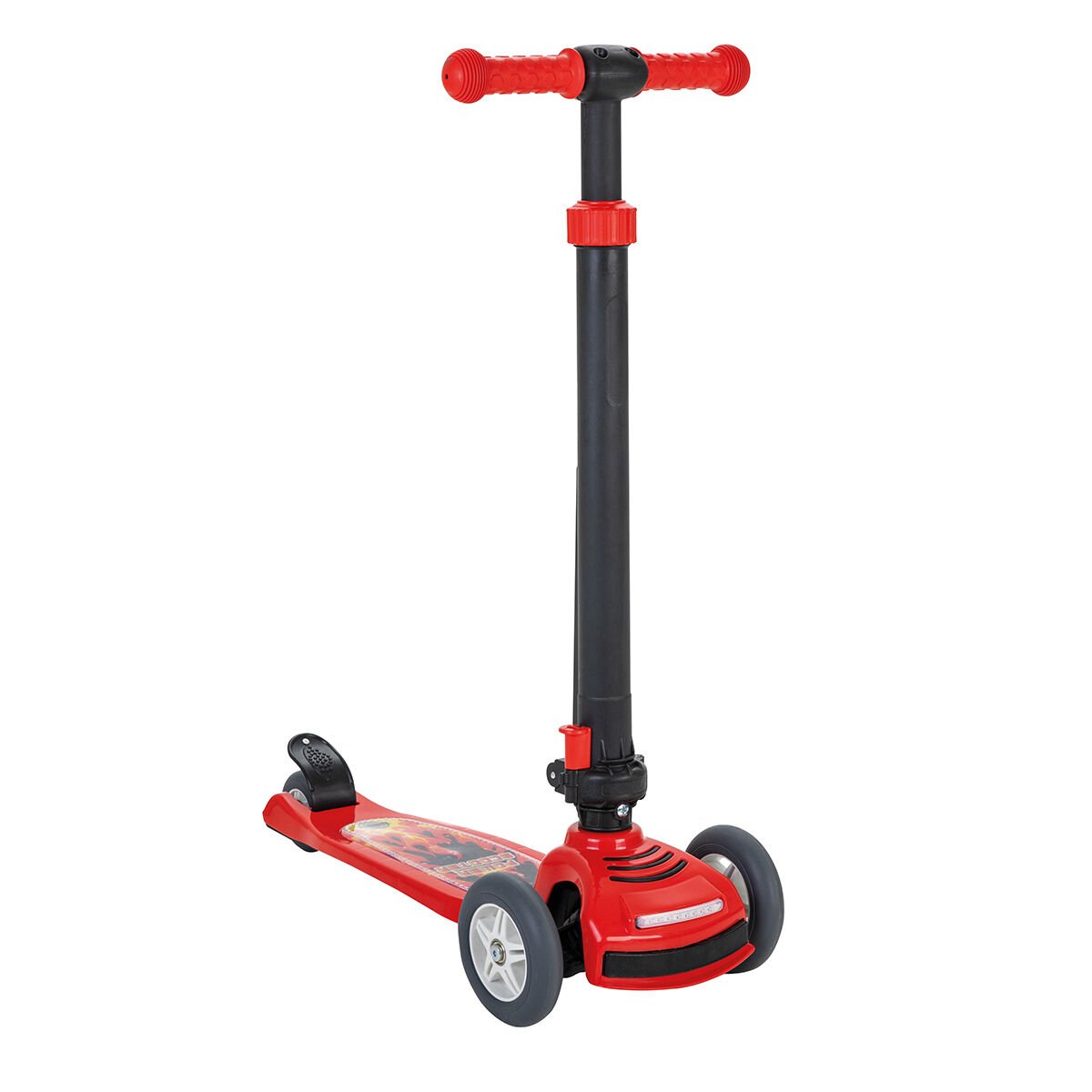 Power Scooter Led Işıklı Kırmızı (07-363)