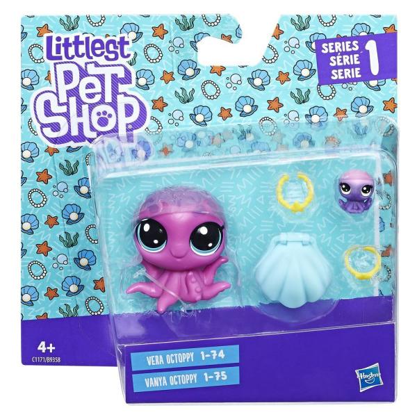 Littlest Pet Shop - Ahtapot Miniş ve Yavrusu