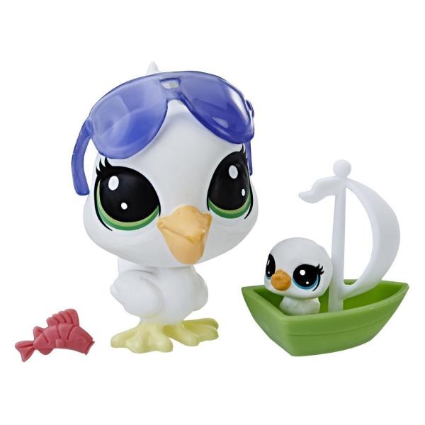 Littlest Pet Shop - Pelikan Miniş ve Yavrusu