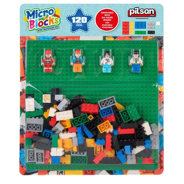 Aksesuarlı Micro Bloklar (120 Parça)