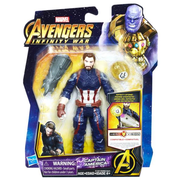 Avengers: Infinity War Captain America Figür ve Sonsuzluk Taşı