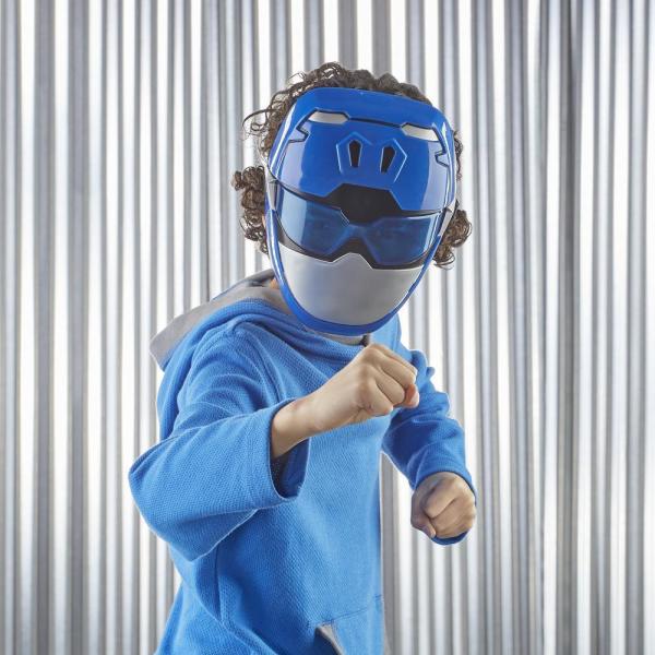 Power Rangers Beast Morphers Mavi Ranger Maske