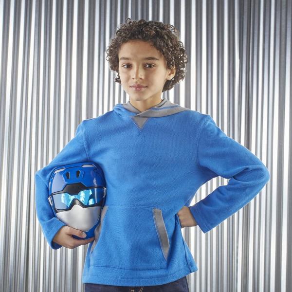 Power Rangers Beast Morphers Mavi Ranger Maske