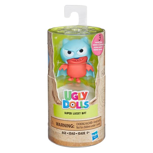 UglyDolls Sürpriz Kostümlü Figür - Süper Kahraman Lucky Bat