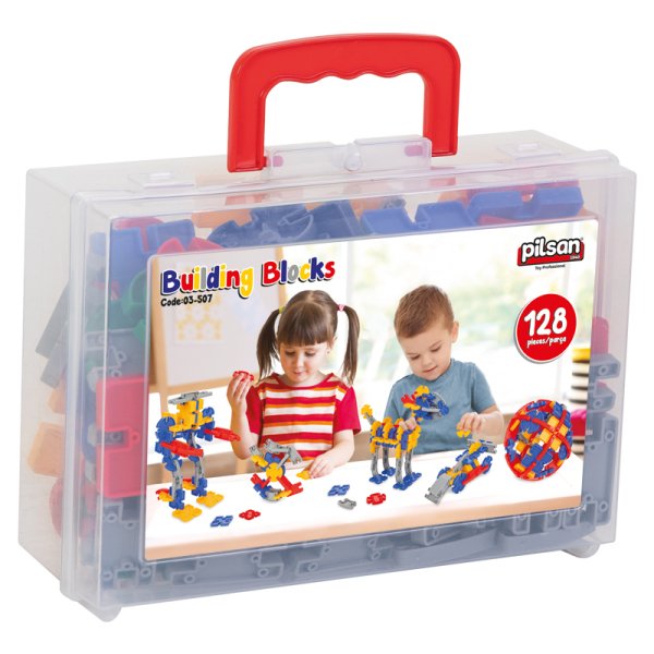 Building Bloklar Çantalı (128 Parça)