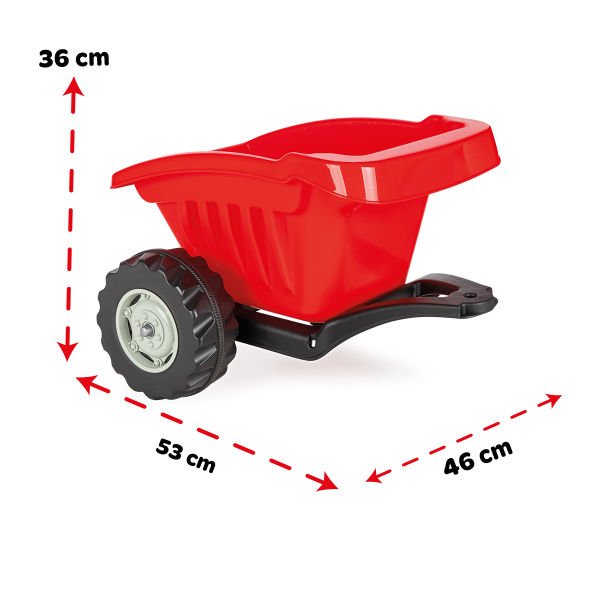 Active Traktör Römork Kırmızı (07-317)