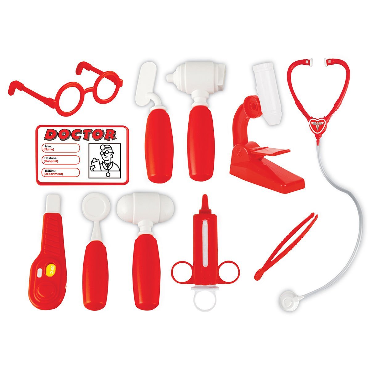 Çantalı Doktor Seti (11 Parça)
