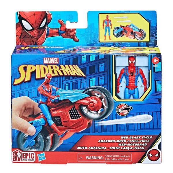 Spider-Man 4'' Figür Ve Araç