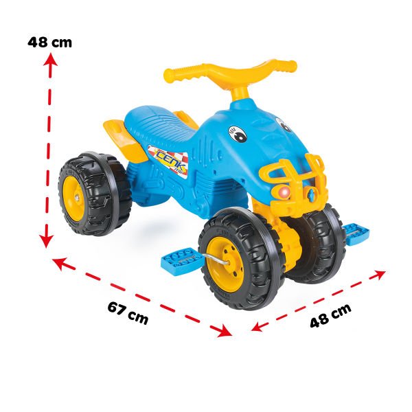 Cenk Pedallı Atv Kırmızı (07-810)