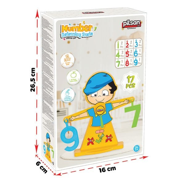 Sayı Terazisi (17 Parça)