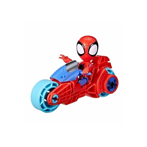 Spider And Hıs Amazıng Frıends Motorsiklet Ve Figür Spidey 1 F6777-F7459