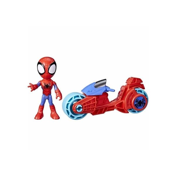 Spider And Hıs Amazıng Frıends Motorsiklet Ve Figür Spidey 1 F6777-F7459