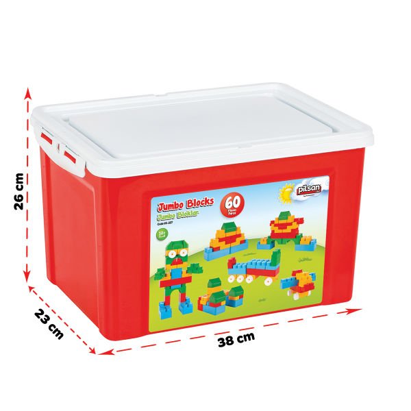 Jumbo Bloklar (60 Parça)