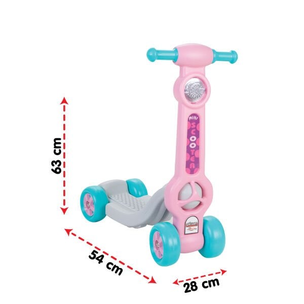 Mini Scooter Açık Pembe (07-811)