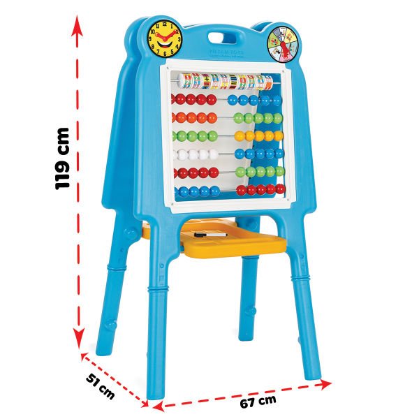 Akıllı Bıdık Abaküslü Yazı Tahtası Mavi (03-406)