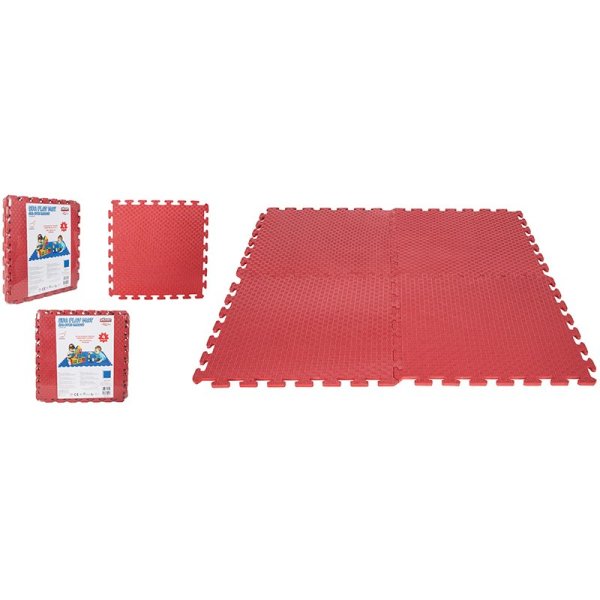 Eva Oyun Karosu 50cm x 50cm x 10mm (4 Adet) Kırmızı (03-435)