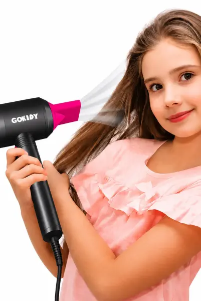 GoKidy Fön Makinesi Saç Şekillendirme Seti
