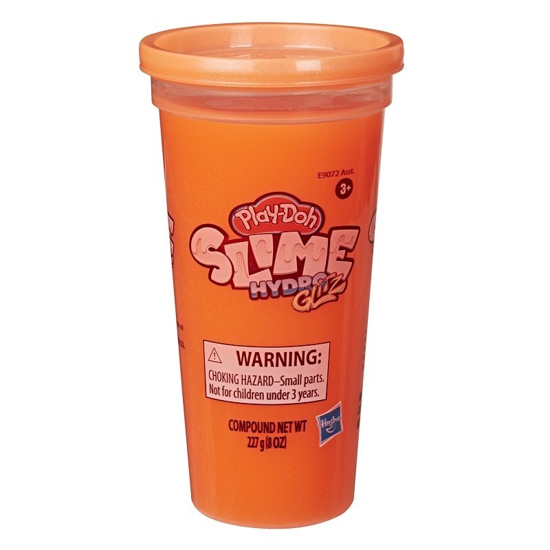 Play-Doh Slime HydroGlitz Metalik Hamur Turuncu