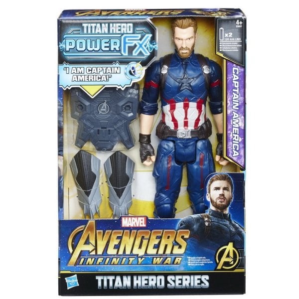Avengers: Infinity War Titan Hero Power Fx Captain America Figür