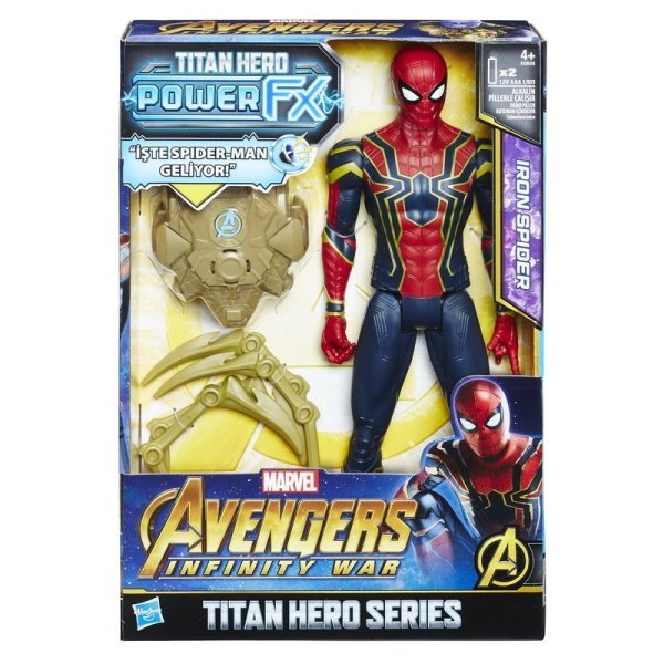 Avengers: Infinity War Titan Hero Power FX Spider-Man Figür