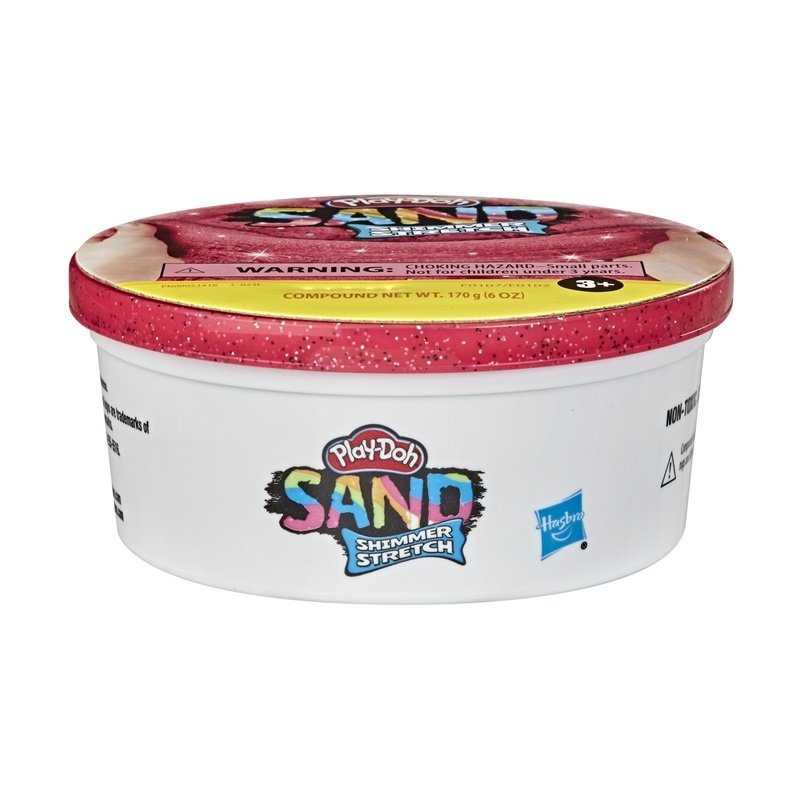 Play-Doh Simli Esnek Kum Tekli Hamur Kırmızı (Simli)
