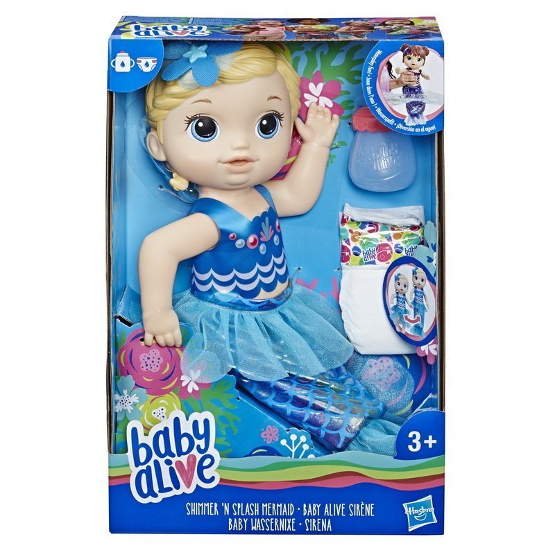 Baby Alive Deniz Kızı Bebeğim - Sarışın
