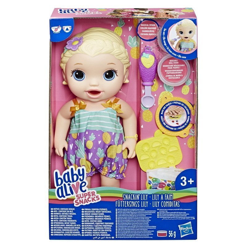 Baby Alive Lily İle Mama Eğlencesi - Sarışın