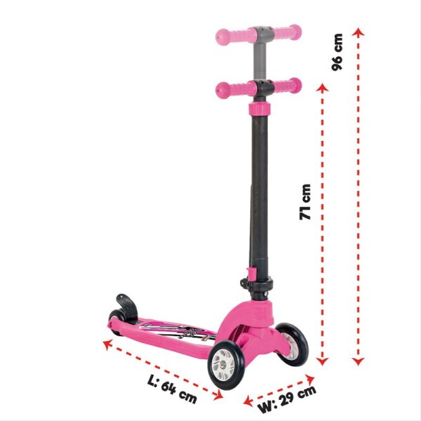 Adventure Scooter Pembe (07-358)