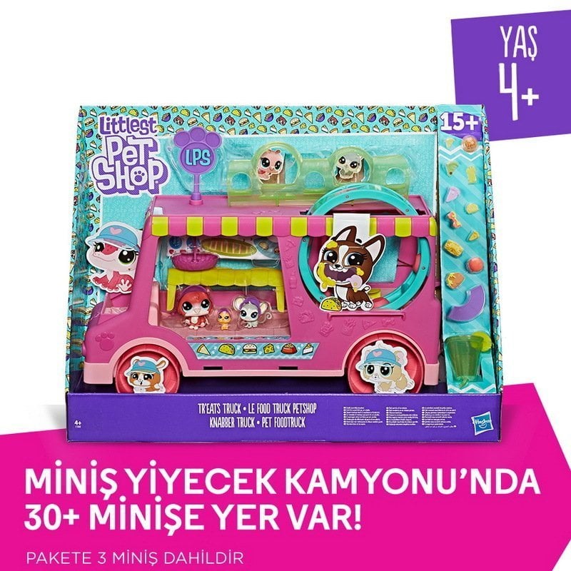 Littlest Pet Shop Miniş Yiyecek Kamyonu
