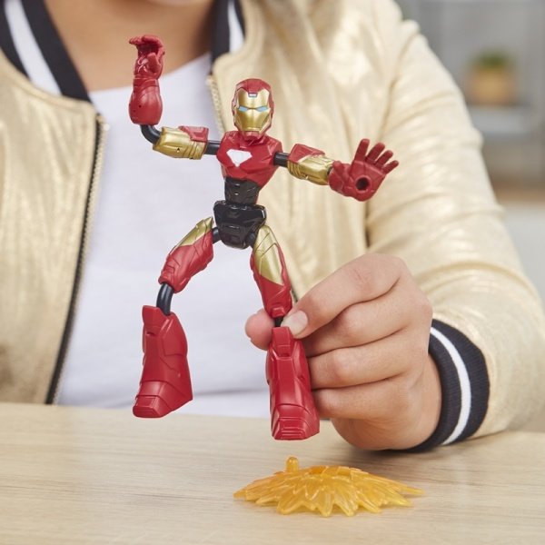 Avengers Bend & Flex Iron Man ve Motosikleti