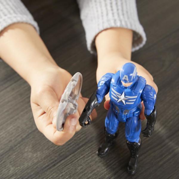 Avengers Mech Strike Captain America Figür ve Aksesuar