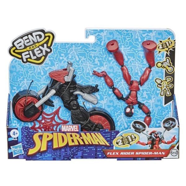 Spider-Man Bend & Flex Spider-Man ve Motosikleti