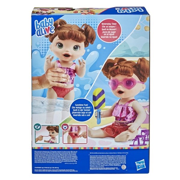 Baby Alive Bebeğimle Yaz Eğlencesi - Kumral