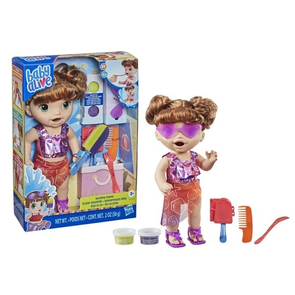 Baby Alive Bebeğimle Yaz Eğlencesi - Kumral