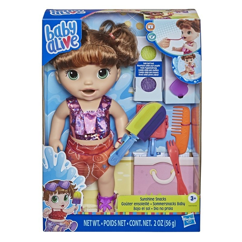 Baby Alive Bebeğimle Yaz Eğlencesi - Kumral
