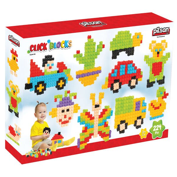 Çıt Çıt Bloklar (224 Parça)
