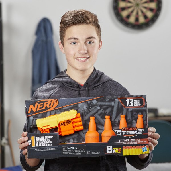 Nerf Alpha Strike Fang QS-4 Hedefli Set