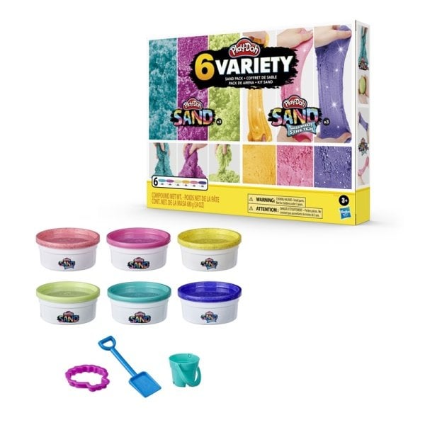 Play-Doh Kum Hamur 6'lı Set