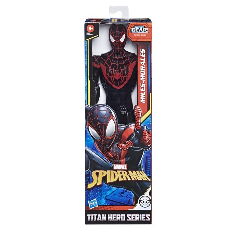 Spider-Man Titan Hero Web Warriors Miles Morales Figür