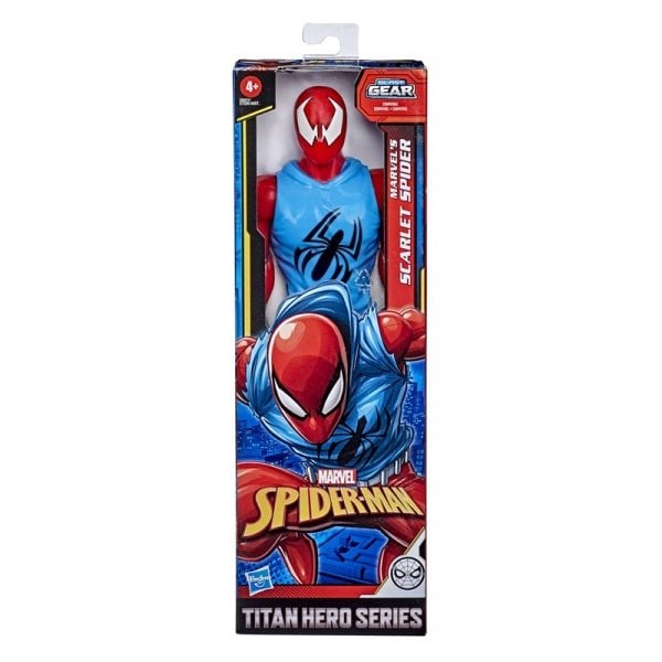 Spider-Man Titan Hero Web Warriors Scarlet Spider Figür