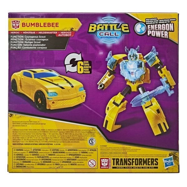 Transformers Bumblebee Cyberverse Maceraları Battle Call Bumblebee Figür