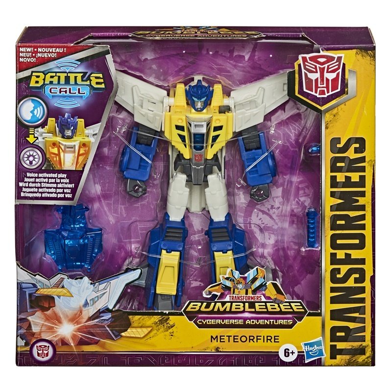 Transformers Bumblebee Cyberverse Maceraları Battle Call Meteorfire Figür